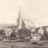 Außenansicht des Kirchplatzes (1895)